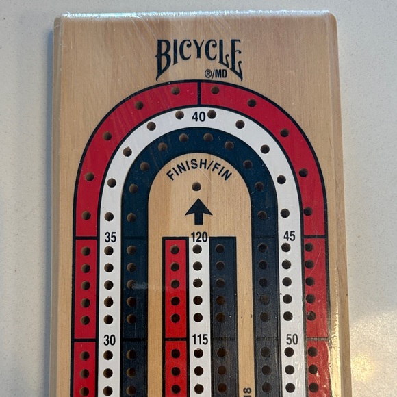 Bicycle Cribbage Board New In Packaging - Picture 2 of 5